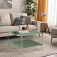 COUCHTISCH 73,4/70/40 cm quadratisch Grün  - Grün, Design, Metall (73,4/70/40cm) - Carryhome