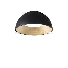 LED-DECKENLEUCHTE Luce Ambiente e  Design 35/23 cm   - Schwarz/Weiß, KONVENTIONELL, Kunststoff/Metall (35/23cm)
