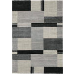WEBTEPPICH 200/250 cm Palazzo Bloc Grau  - Grau, Design, Textil (200/250cm) - Novel