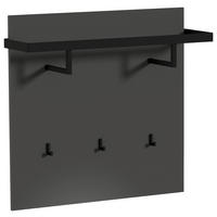 GARDEROBENPANEEL  in 93/88/25 cm  - Anthrazit/Schwarz, Design, Holzwerkstoff (93/88/25cm) - Dieter Knoll