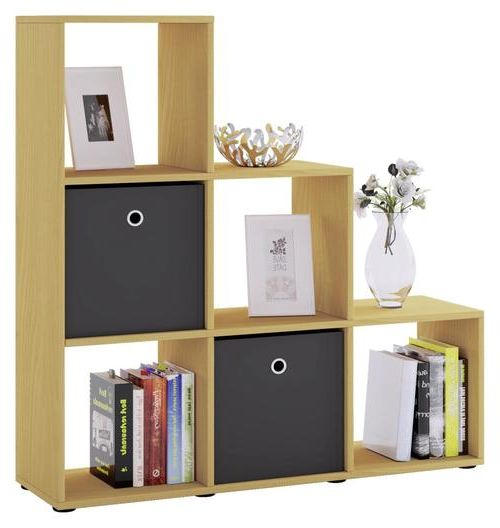 RAUMTEILER - Buchefarben/Schwarz, KONVENTIONELL, Holzwerkstoff/Kunststoff (107,5/104,5/29cm) - MID.YOU