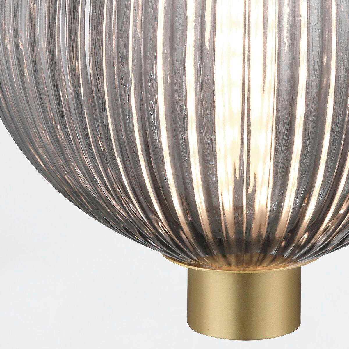 PENDELLEUCHTE Eurofase 15,2/272 cm   - Goldfarben, KONVENTIONELL, Glas/Metall (15,2/272cm) - Elstead Lighting