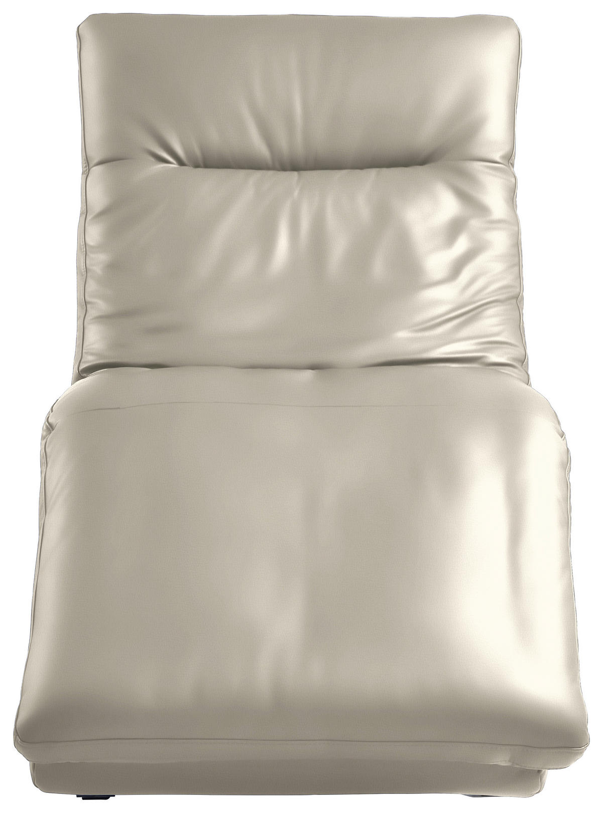 LIEGE in Echtleder Hellgrau  - Chromfarben/Hellgrau, Basics, Leder/Metall (75/91/170cm) - Chilliano