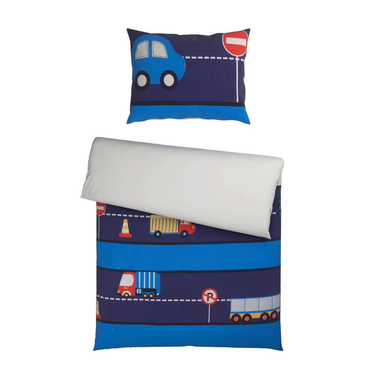 POSTELJINA ZA BEBE  100/135 cm    - plava, Osnovno, tekstil (100/135cm) - Patinio