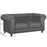 CHESTERFIELD-SOFA in Textil Dunkelbraun - Wengefarben/Dunkelbraun, LIFESTYLE, Holz/Textil (174/78/96cm) - Carryhome CHESTERFIELD-SOFA in Textil Dunkelbraun - Wengefarben/Dunkelbraun, LIFESTYLE, Holz/Textil (174/78/96cm) - Carryhome