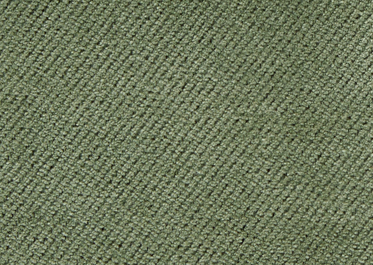 ECKSOFA Chenille, Flachgewebe Grün  - Schwarz/Grün, Design, Textil/Metall (180/284cm) - Dieter Knoll