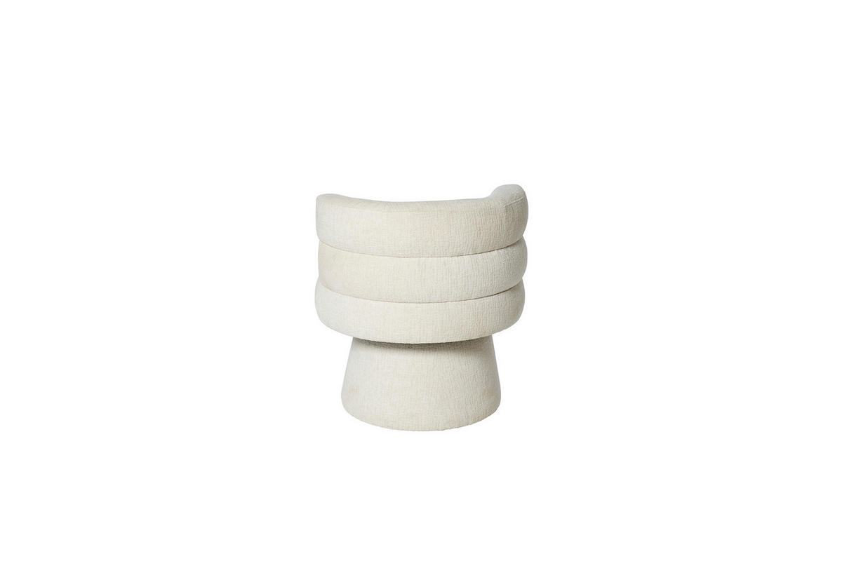STUHL - Weiß, MODERN, Holz/Textil (66/73,5/67cm) - MID.YOU