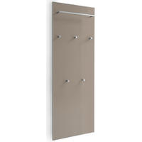 GARDEROBENPANEEL  in 60/170/10 cm  - Taupe, Design, Glas/Holzwerkstoff (60/170/10cm) - Novel