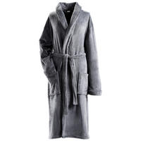 BADEMANTEL M Unisex  - Anthrazit, KONVENTIONELL, Textil (Mnull) - Boxxx