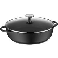 PFANNE 28 cm  - Schwarz, Basics, Glas/Metall (28cm) - WMF