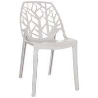 ŽIDLE, 47/80/56 cm - bílá, Basics, plast (47/80/56cm) - MID.YOU