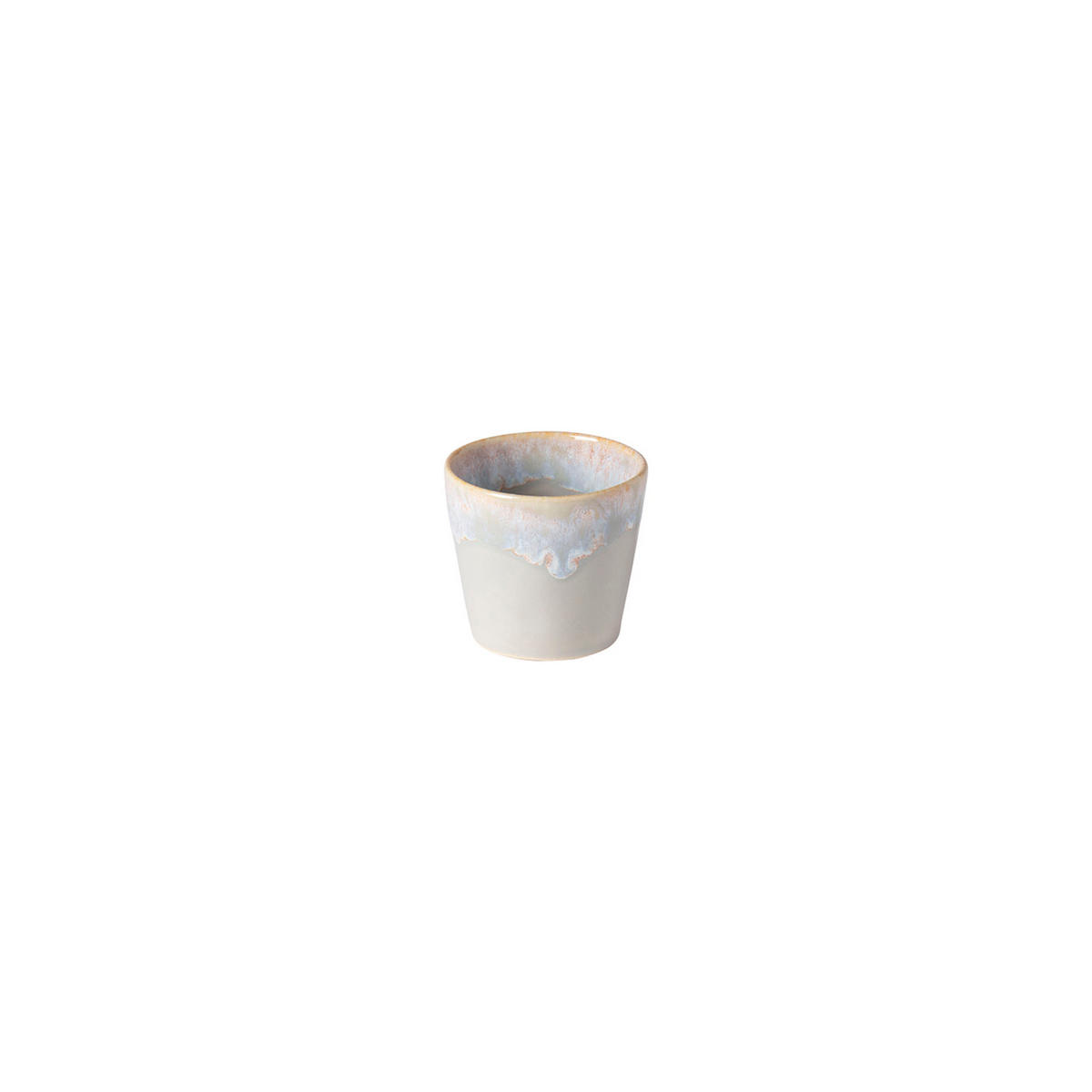TASSENSET GRESPRESSO 8-teilig  - Türkis/Blau, Basics, Keramik/Holz - Costa Nova