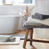 KOUPELNOVÁ PŘEDLOŽKA, 70/120 cm - bílá, Design, textil/plast (70/120cm) - Esposa