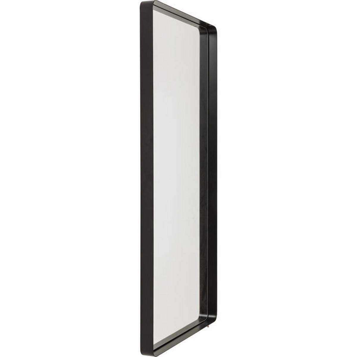 WANDSPIEGEL 60/120/5 cm  - Schwarz, Design, Glas/Metall (60/120/5cm) - Kare-Design