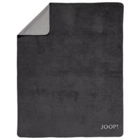 WOHNDECKE Uni Doubleface 150/200 cm  - Anthrazit/Grau, Basics, Textil (150/200cm) - Joop!