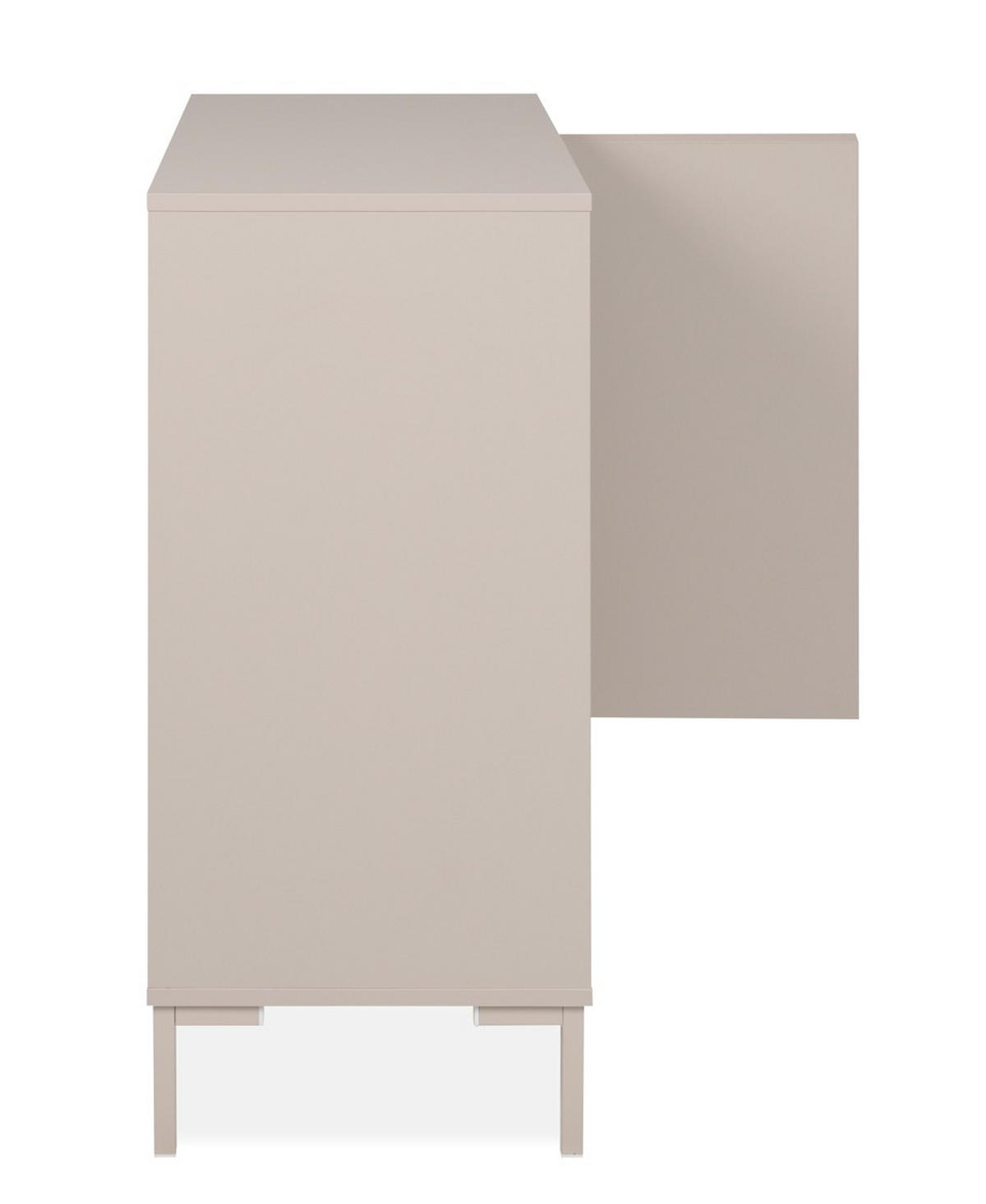 KOMMODE , 81/87/40 cm,  - Kaschmir, Design, Holzwerkstoff/Metall (81/87/40cm) - MID.YOU