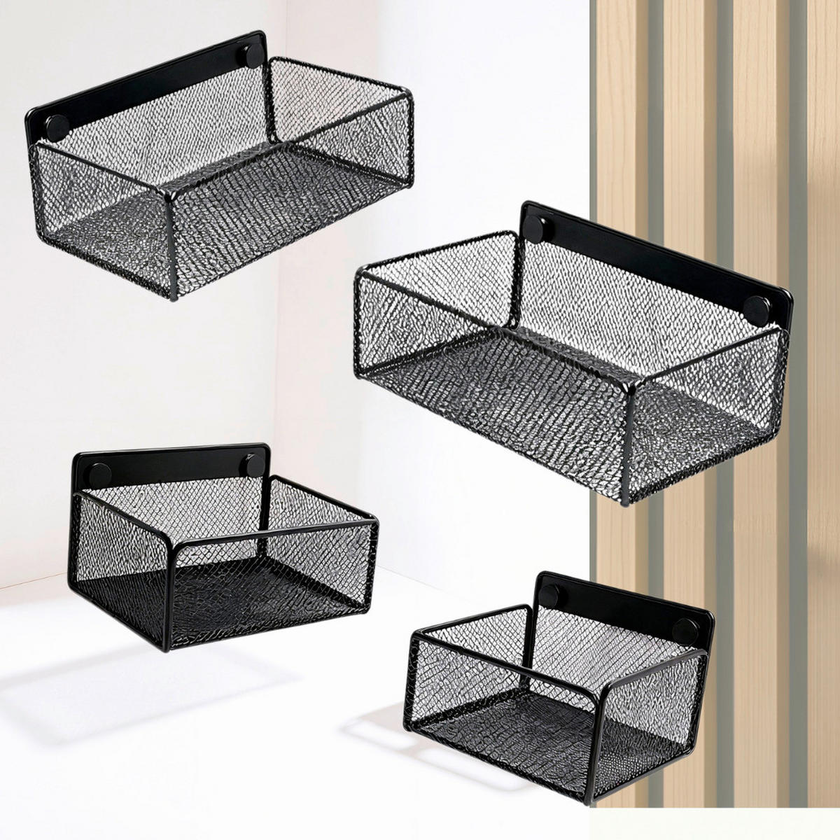 AKUSTIKPANEEL  - Schwarz, Basics, Metall (24/15/8cm)