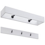 GARDEROBENPANEEL 91,6/11/24/1,6 cm  - Hellgrau, MODERN, Kunststoff (91,6/11/24/1,6cm) - Hom`in