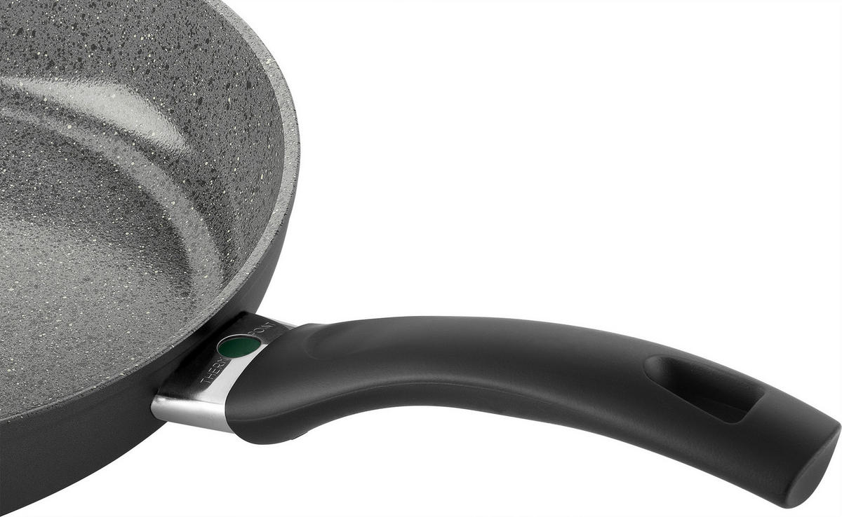 PFANNENSET Bari Ceramic Aluminium 2-teilig  - Schwarz, Basics, Metall (30/13/47cm) - Zwilling