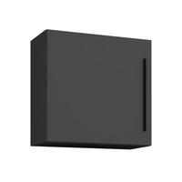 HÄNGEELEMENTAnthrazit   - Anthrazit/Schwarz, Modern, Holzwerkstoff/Metall (50/50/30cm) - MID.YOU