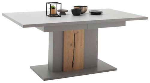 MID.YOU JEDÁLENSKÝ STÔL, sivá, farba duba, 180-280/100/78 cm
