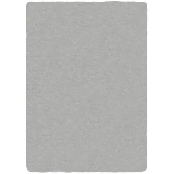WEBTEPPICH 200/290 cm IVY LUXURY FUR Grau - Grau, KONVENTIONELL, Textil (200/290cm)