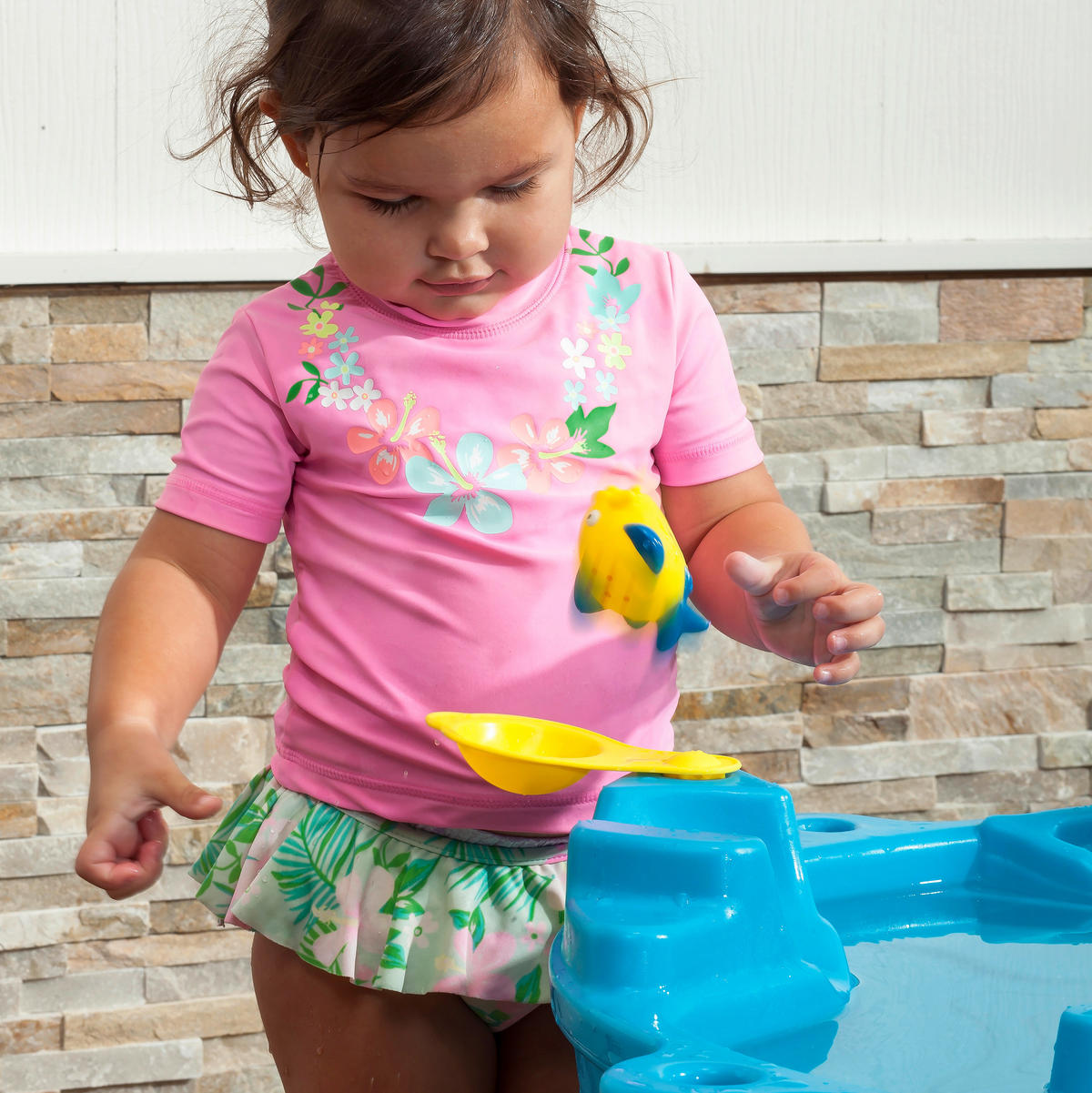 SPIELTISCH SPILL & SPLASH  - Blau/Multicolor, KONVENTIONELL, Kunststoff (109,9/57,2/63,5cm) - Ambia Garden