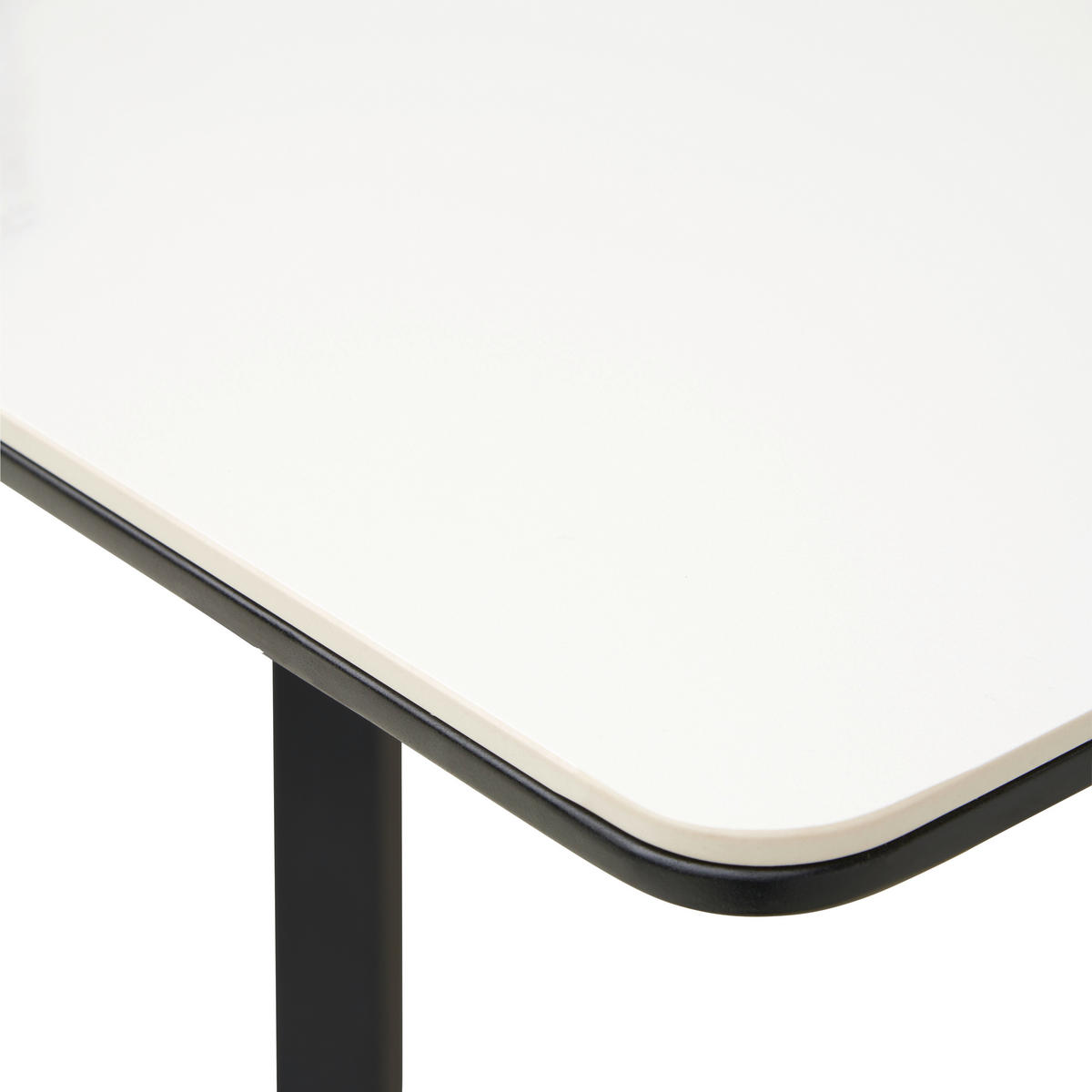 STOL ZA BLAGOVAONICU  crna, bijela  metal, keramika, drvni materijal      - bijela/crna, Lifestyle, drvni materijal/metal (160-200/76/90cm) - MID.YOU