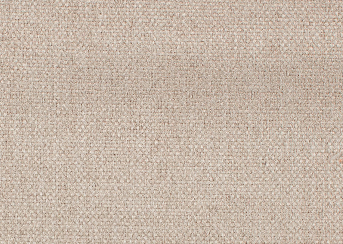 ECKSOFA in Flachgewebe, Leinenoptik Beige  - Beige/Schwarz, Modern, Textil/Metall (247/208cm) - Xora