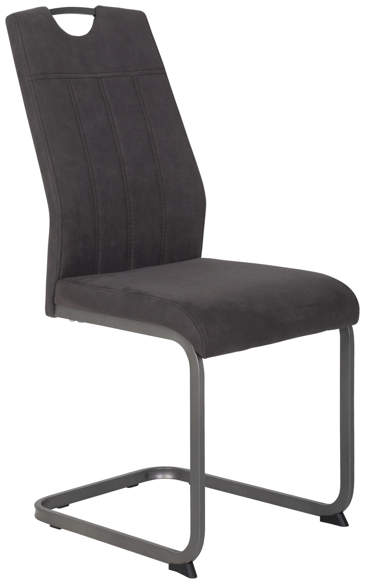 HOUPACÍ ŽIDLE, antracitová - šedá/antracitová, Konvenční, kov/textil (44/98/61cm) - Carryhome