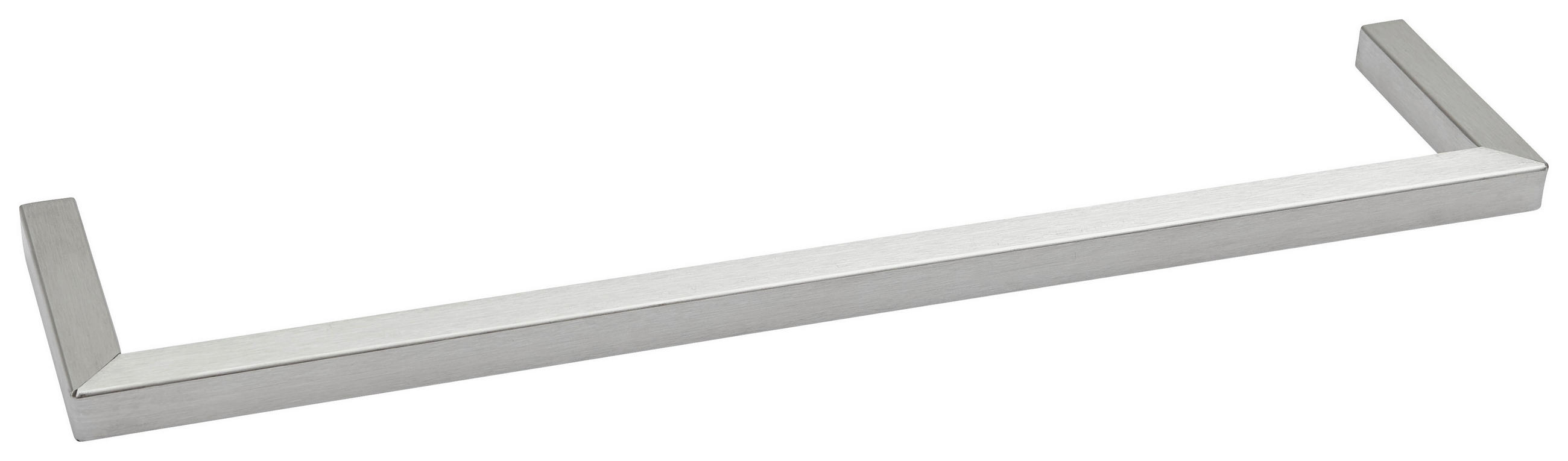 HANDTUCHHALTER Silberfarben  - Silberfarben, Design, Metall (40/1,5/8,5cm) - Dieter Knoll