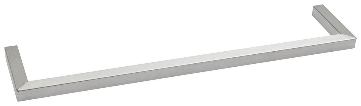 HANDTUCHHALTER Silberfarben  - Silberfarben, Design, Metall (40/1,5/8,5cm) - Dieter Knoll