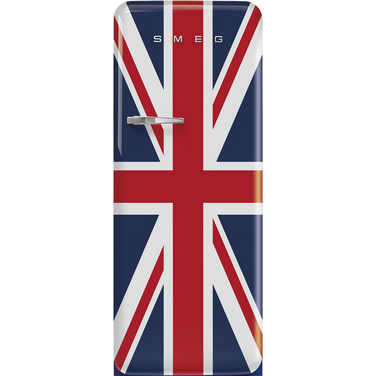KÜHLSCHRANK 60/153/72,8 cm FAB28RDUJ5  - Blau/Rot, MODERN, Glas/Metall (60/153/72,8cm) - SMEG