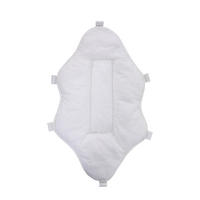 PODMETAČ ZA KADU - bela, Osnovno, tekstil (82/55/2cm) - My Baby Lou