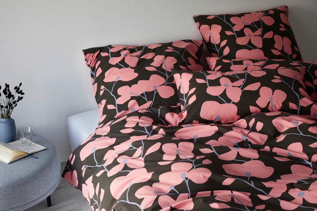 BETTWÄSCHE Twine Perkal 200/200 cm  - Koralle, Basics, Textil (200/200cm) - Yes for bed