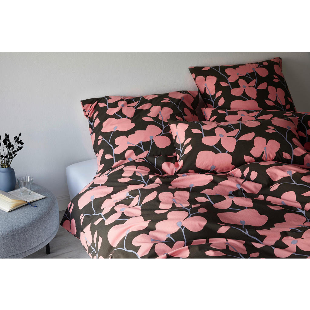 Thumbnail - Yes for bed Bettwäsche Twine, Koralle, Textil, Floral, 240x220 cm, Oeko-Tex® Standard 100, pflegeleicht, hautfreundlich,...