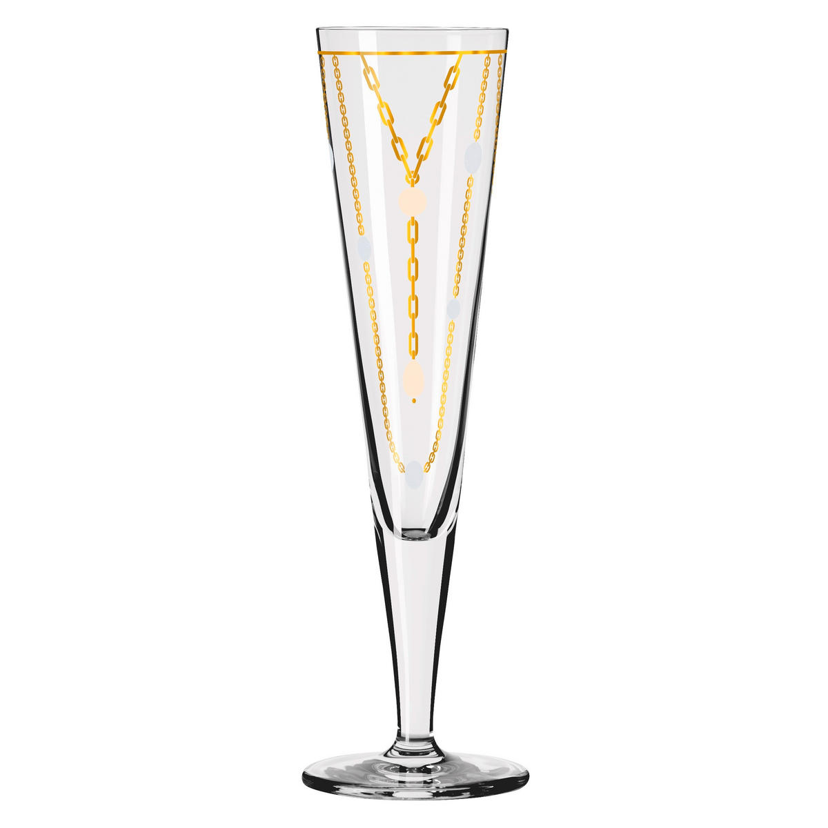 CHAMPAGNERGLAS 205 ml  - Goldfarben/Rosa, LIFESTYLE, Glas (7,2/24/7,2cm) - Ritzenhoff