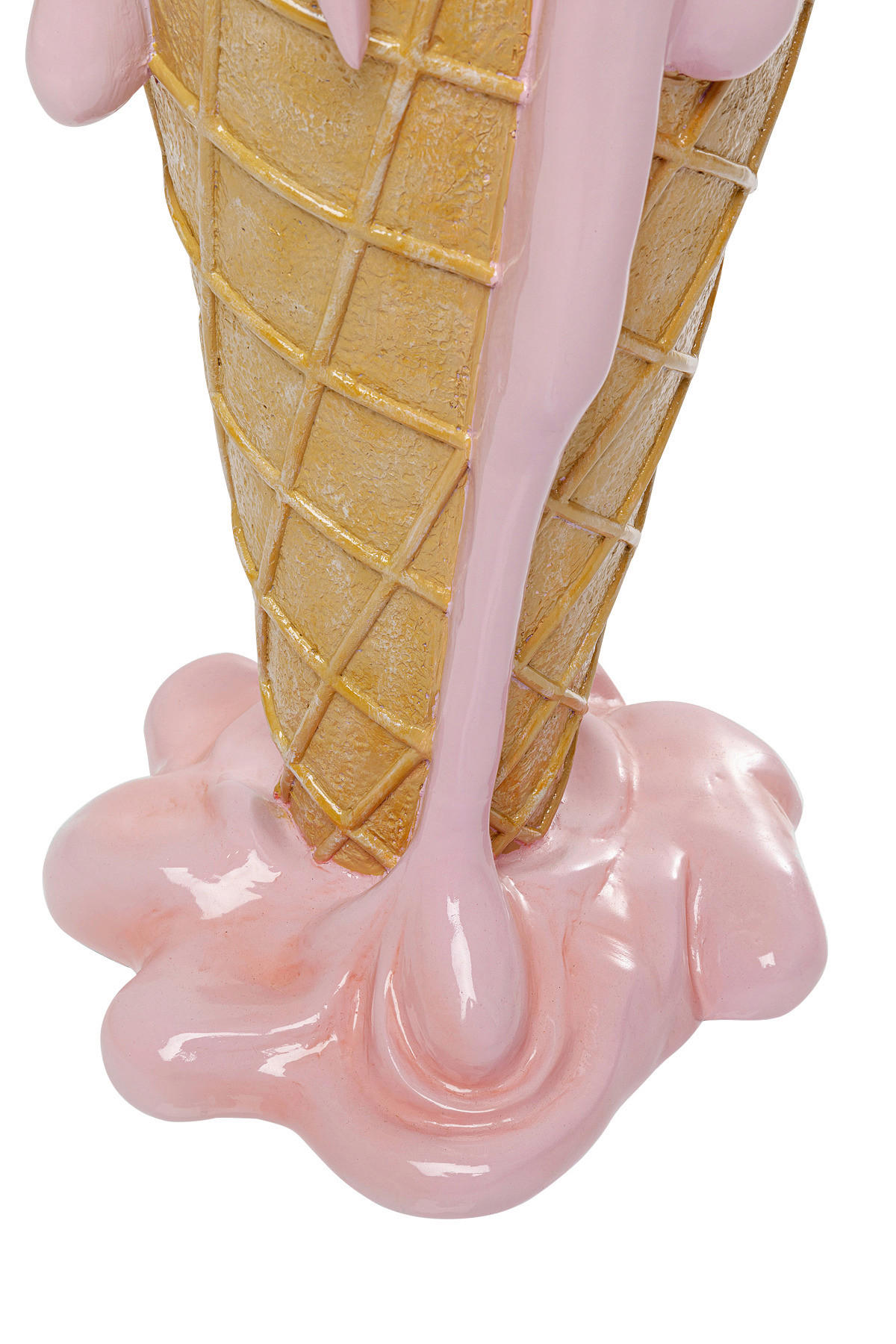 BEISTELLTISCH 48/48/72 cm Braun, Hellrosa, Beige rund  - Hellrosa/Beige, Design, Glas/Kunststoff (48/48/72cm) - Kare-Design