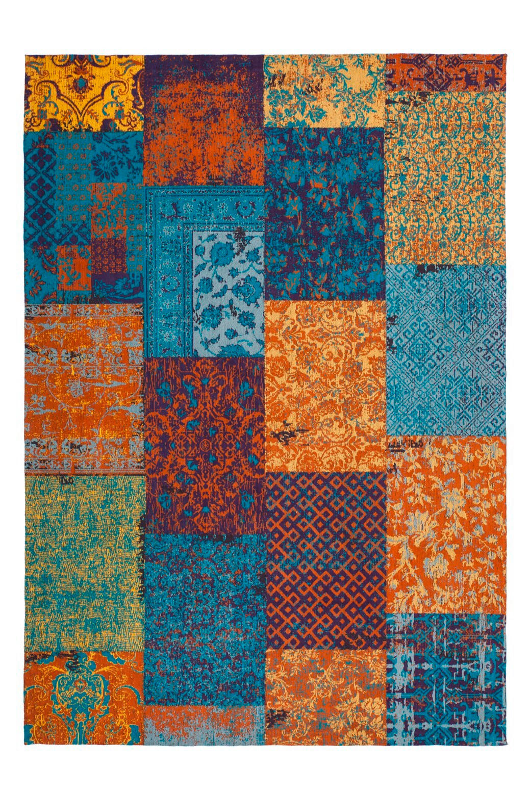 FLACHWEBETEPPICH 160/230 cm Symphony 160 Multi Multicolor  - Multicolor, KONVENTIONELL, Textil (160/230cm)