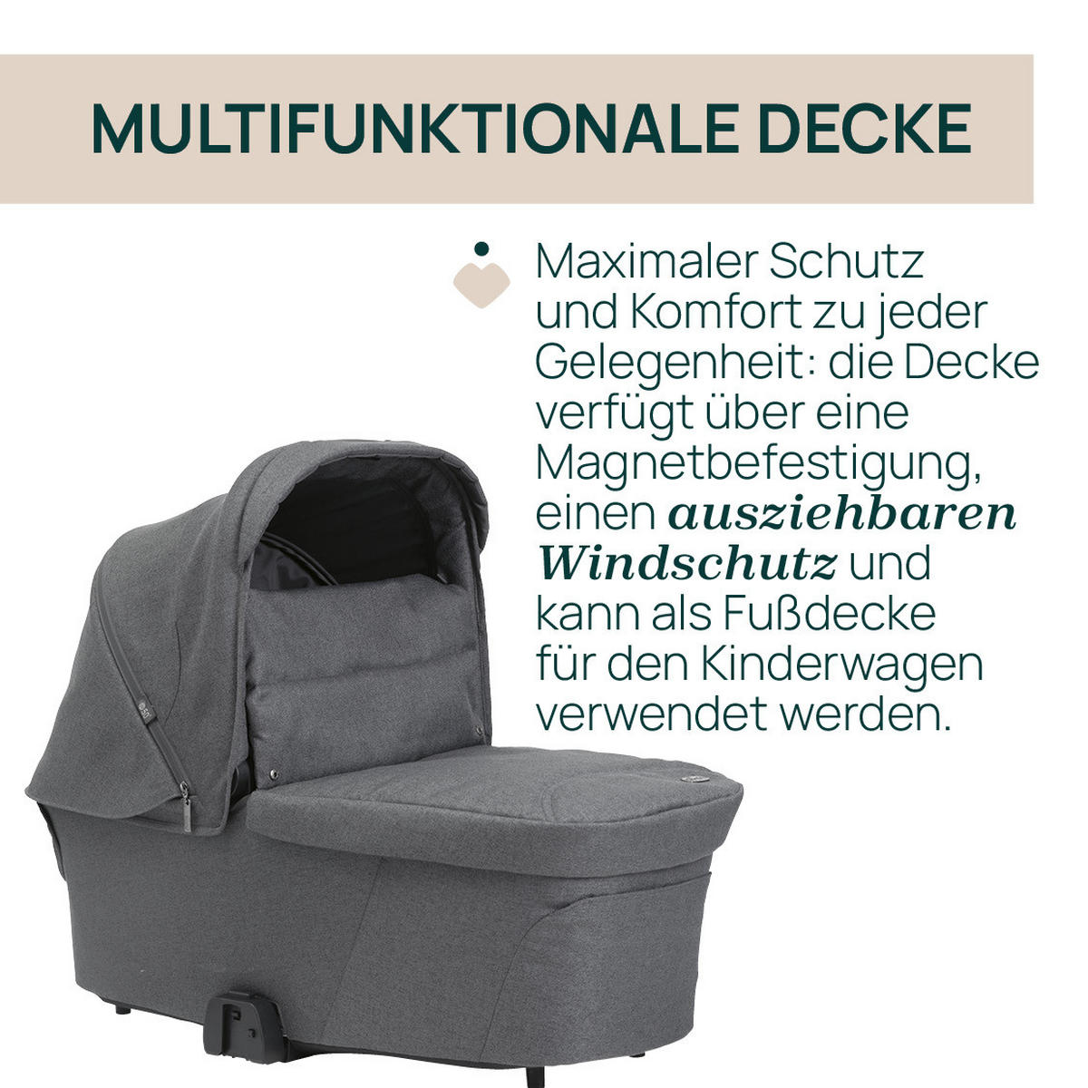 LIEGEWANNE Flexi  - Schwarz, Basics, Textil (43/64/83cm) - Chicco