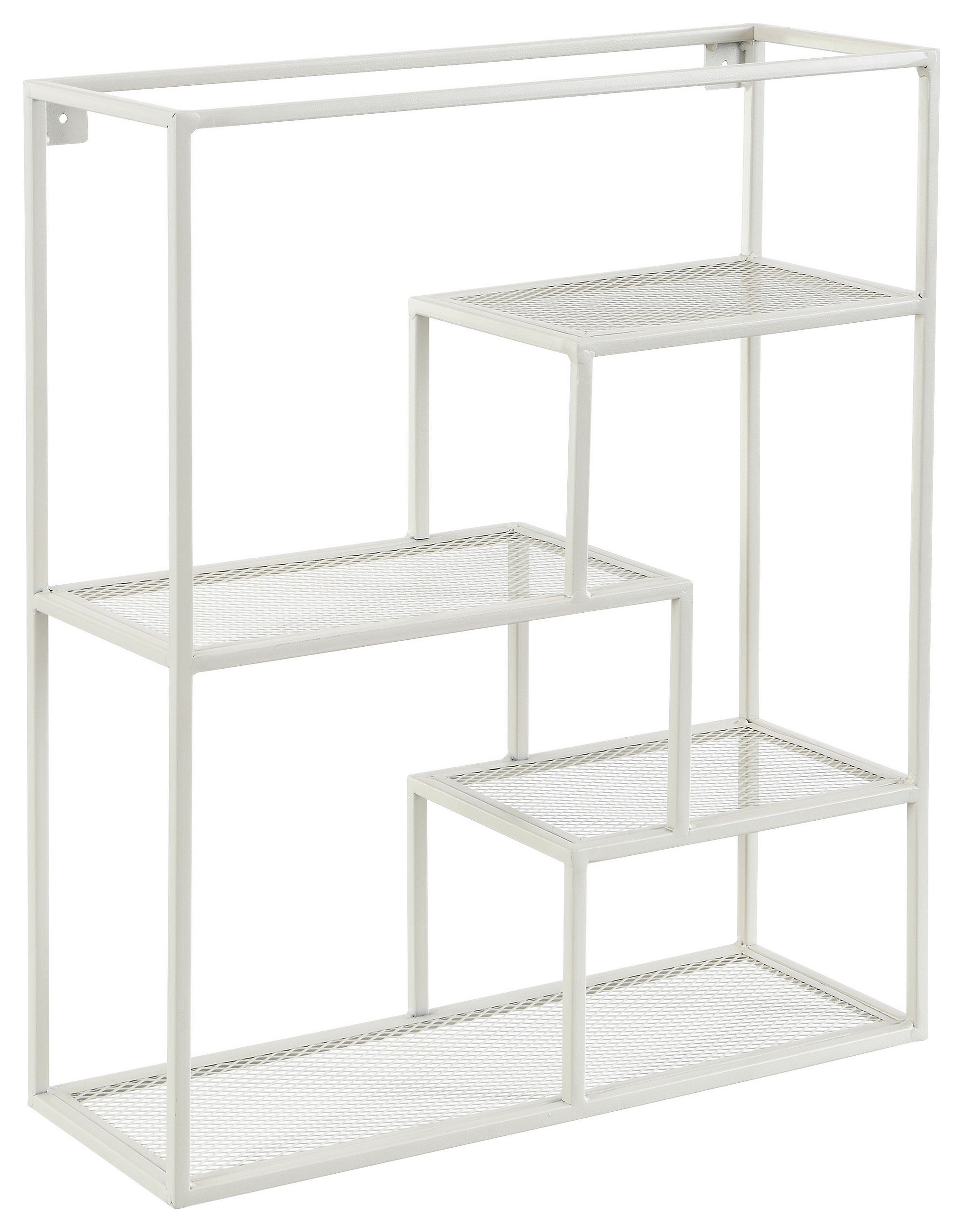 WANDREGAL 50/60/18 cm  - Kaschmir, Basics, Metall (50/60/18cm) - home24