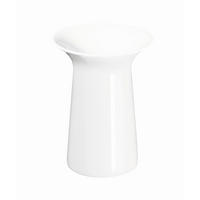 VASE  - Weiss Hochglanz, Romantik / Landhaus, Keramik (8.5/11/8.5cm) - ASA