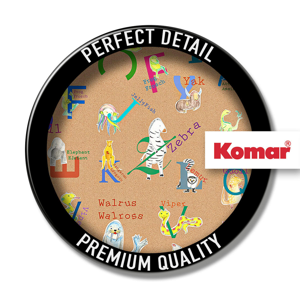 NON WOVEN-TAPET 500/250 cm  - brun, Basics (500/250cm) - Komar