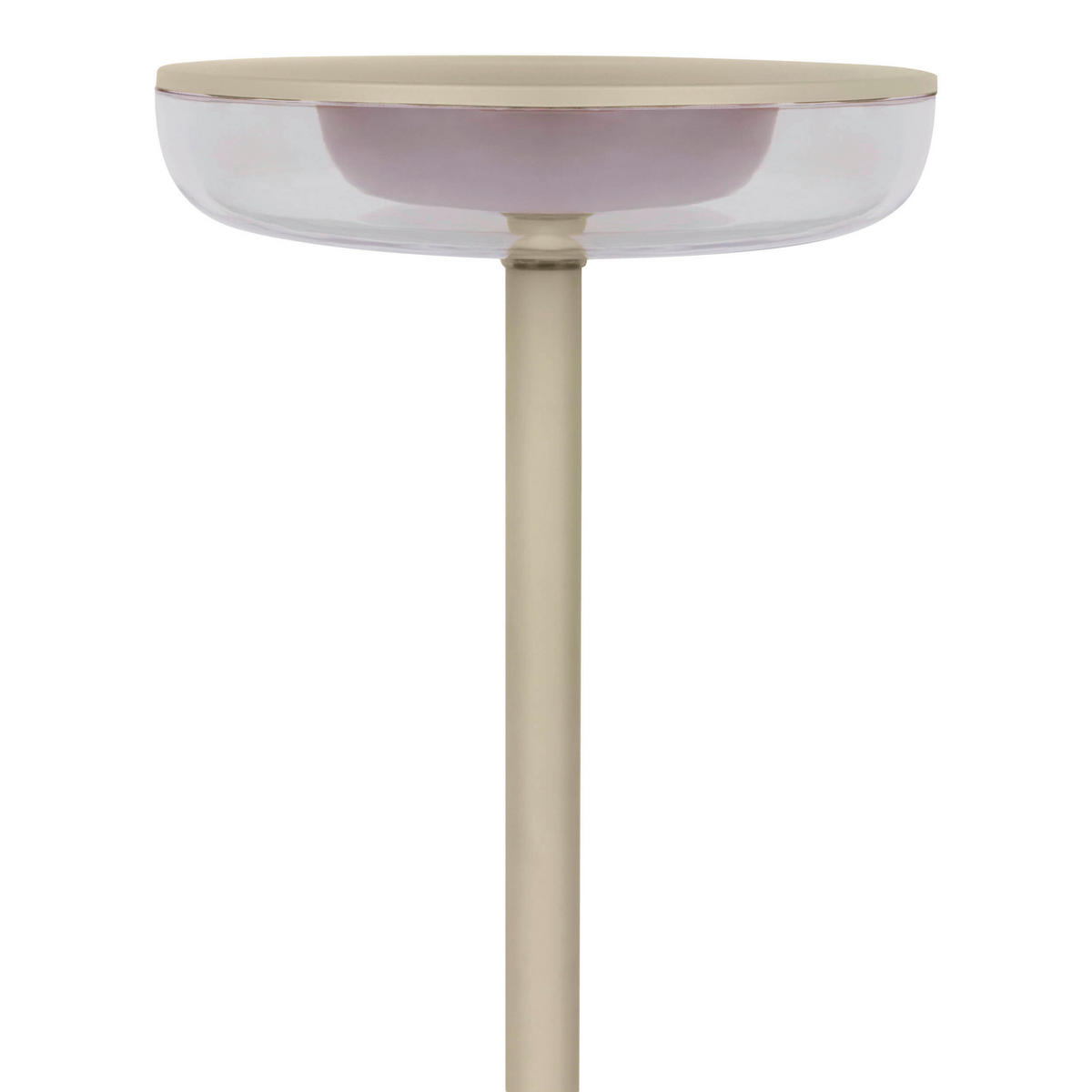 AKKU-TISCHLEUCHTE PASI 10.5/11/26 cm  - Beige, Design, Kunststoff/Metall (10.5/11/26cm) - Näve