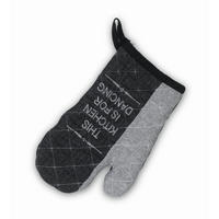 KUHINJSKA RUKAVICA crna, bela , tekstil  GIANNA  - bela/crna, Osnovno, tekstil (28/18cm) - Kela