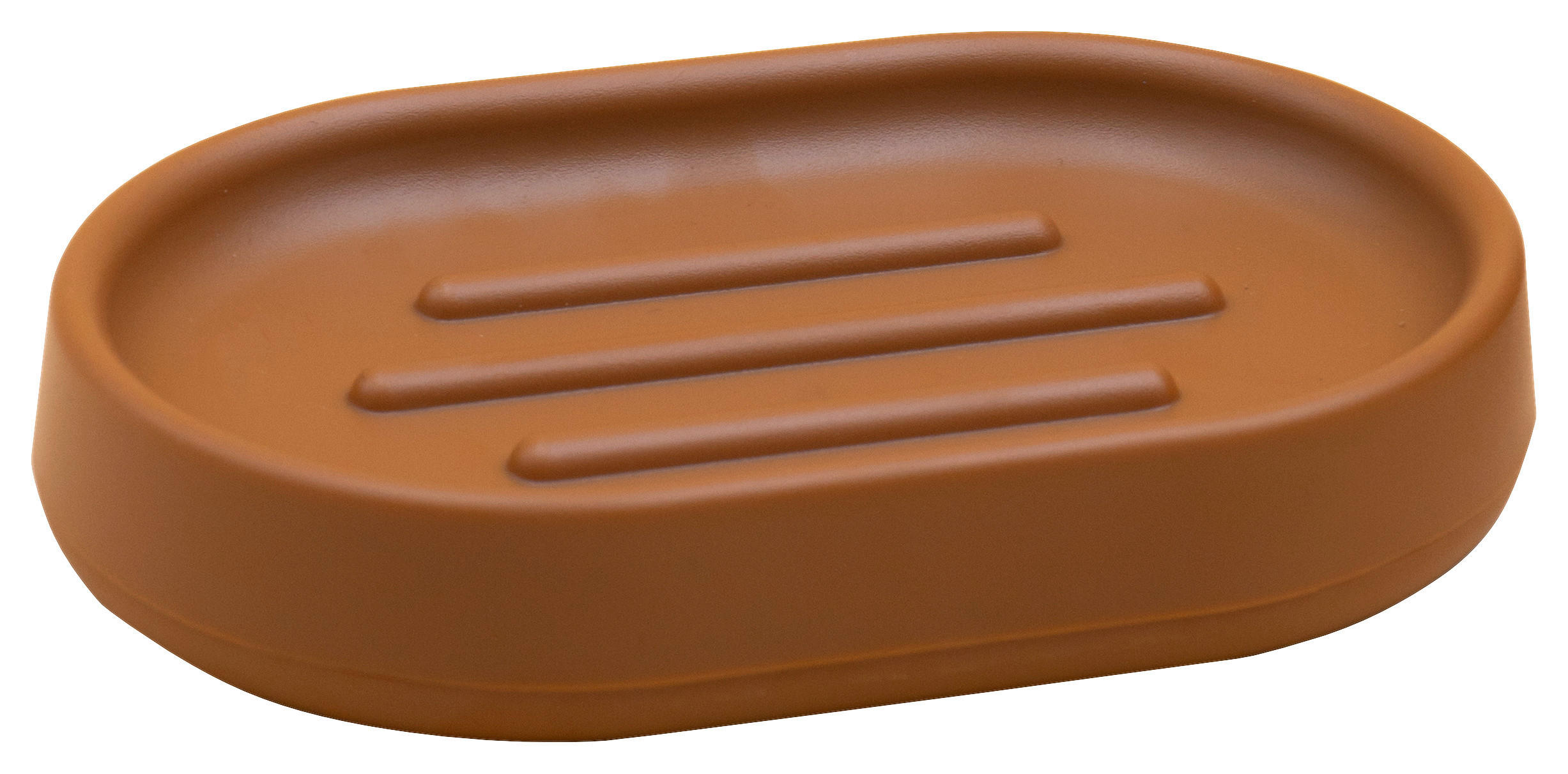 SEIFENSCHALE Kunststoff  - Cognac, Basics, Kunststoff (8,8/2,6/13,3cm) - Sadena