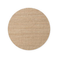 JUTETEPPICH  Wohnzimmer 160 cm Jaipur Goldfarben rund  - Goldfarben, Basics, Textil (160cm) - Hanse Home