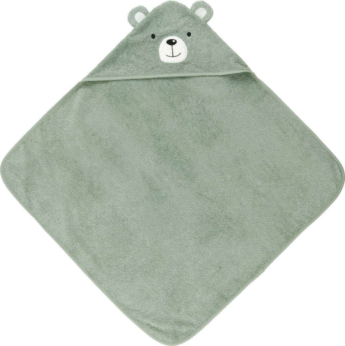 KAPUZENBADETUCH 75/75 cm  - Mintgrün, Basics, Textil (75/75cm) - Avelia