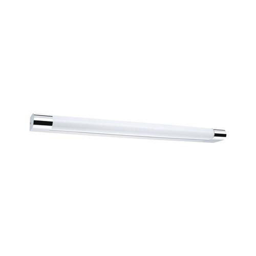 Badezimmer-Wandleuchte Mizar 63/4,5/8,2 cm   - Chromfarben/Weiß, Design, Kunststoff/Metall (63/4,5/8,2cm) - Paulmann