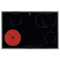 GLASKERAMIKKOCHFELD LRR8436M  - Schwarz, Basics, Glas/Metall (76,6/3,8/50,6cm) - Electrolux
